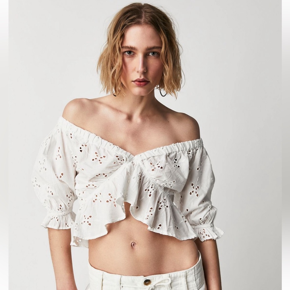 Free People Gardenia Top
